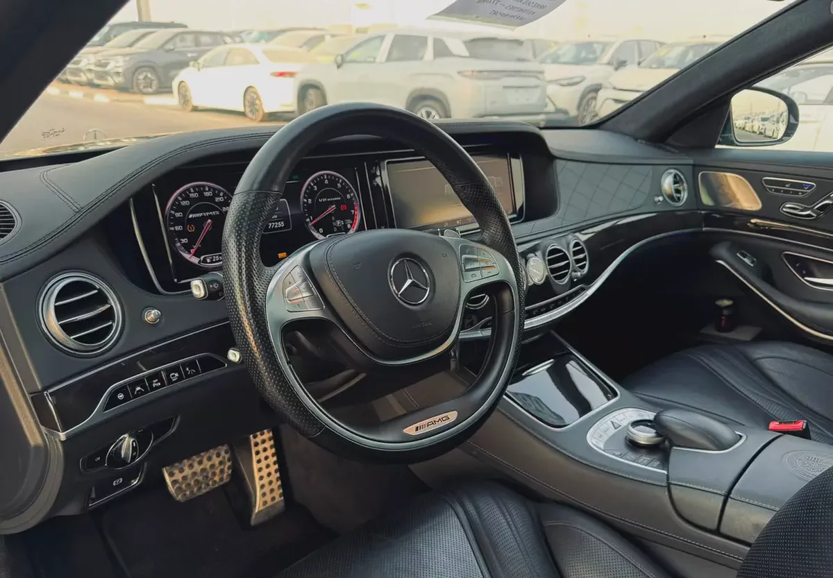 BENZ S63 | 2014 | ONLY : 77255 KM | JAPAN IMPORT | CLEAN TITLE | 100% ACCIDENT FREE-10-10