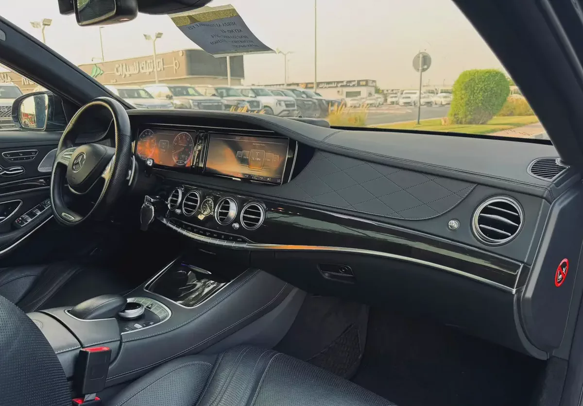 BENZ S63 | 2014 | ONLY : 77255 KM | JAPAN IMPORT | CLEAN TITLE | 100% ACCIDENT FREE-14-14