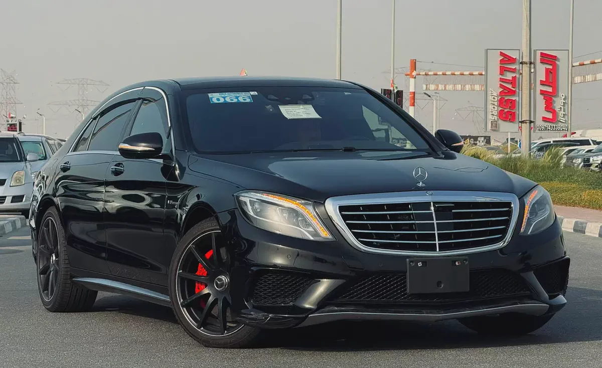 BENZ S63 | 2014 | ONLY : 77255 KM | JAPAN IMPORT | CLEAN TITLE | 100% ACCIDENT FREE