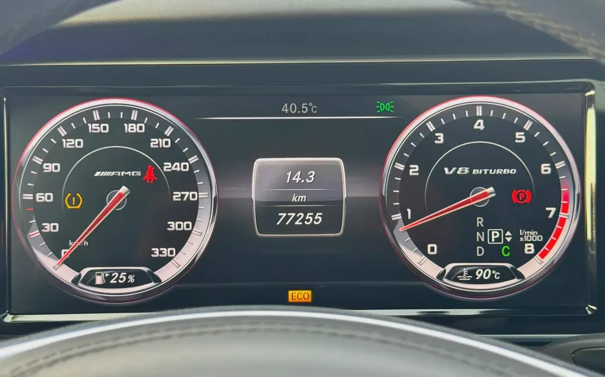 BENZ S63 | 2014 | ONLY : 77255 KM | JAPAN IMPORT | CLEAN TITLE | 100% ACCIDENT FREE-19-19