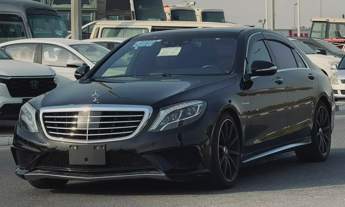 BENZ S63 | 2014 | ONLY : 77255 KM | JAPAN IMPORT | CLEAN TITLE | 100% ACCIDENT FREE-1-1
