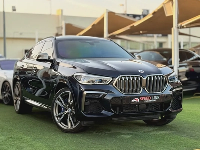 BMW X6 M50 V8 Under WarrantyService Gcc Free Paint-0