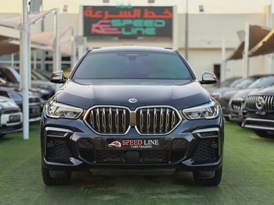 BMW X6 M50 V8 Under WarrantyService Gcc Free Paint-1