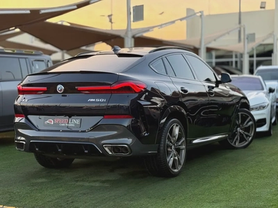 BMW X6 M50 V8 Under WarrantyService Gcc Free Paint-7