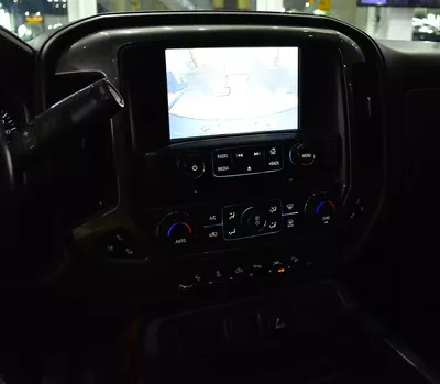 Chevrolet Silverado High Country 4x4 6.2 L ( 2017 Model ) in Black Color GCC Specs-12