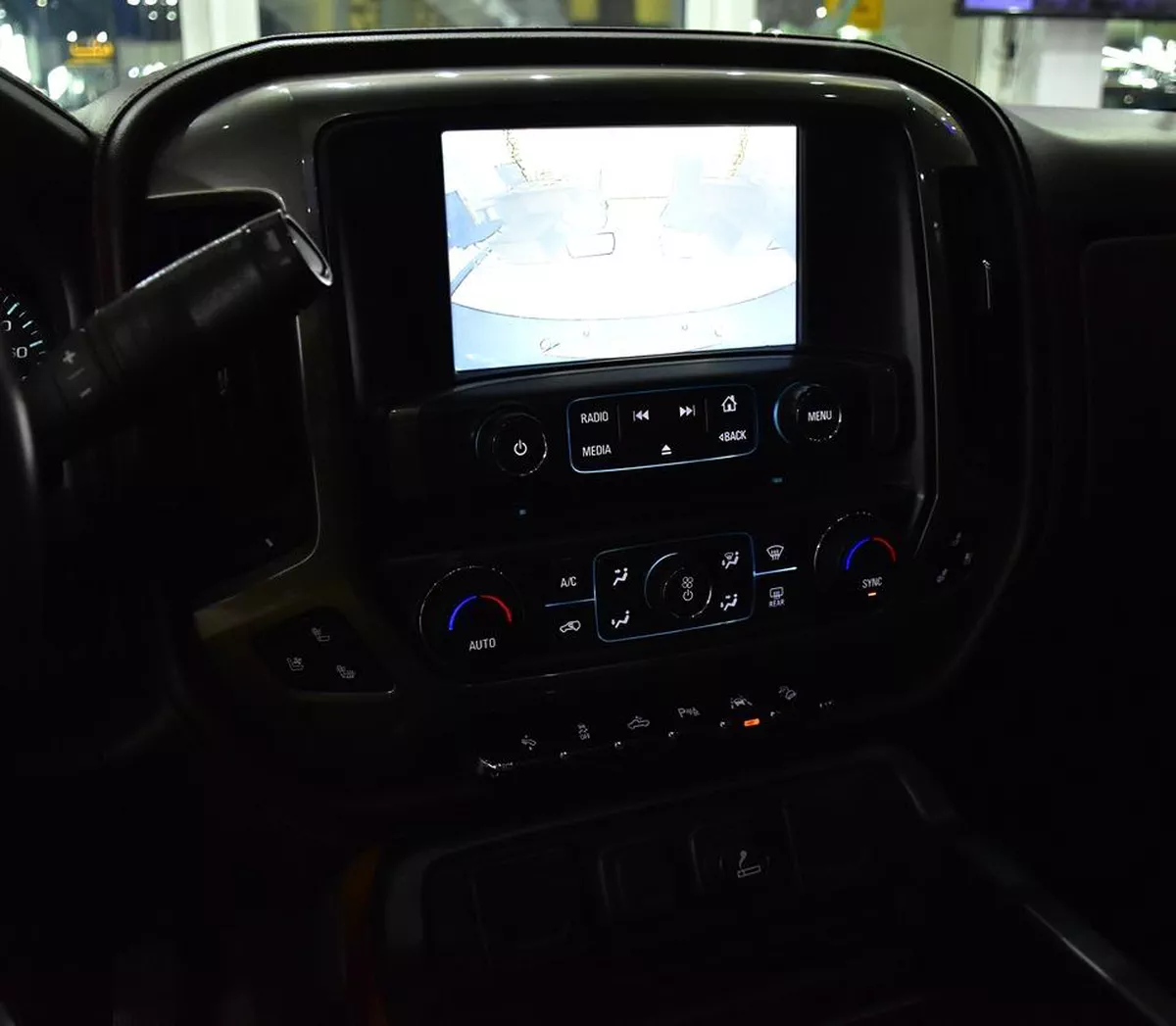 Chevrolet Silverado High Country 4x4 6.2 L ( 2017 Model ) in Black Color GCC Specs-12-12