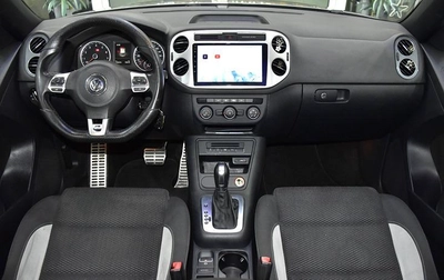 Volkswagen Tiguan R-Line ( 2016 Model ) in Beige Color GCC Specs-3