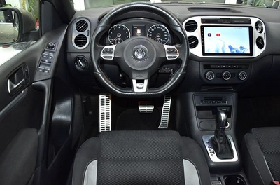 Volkswagen Tiguan R-Line ( 2016 Model ) in Beige Color GCC Specs-11