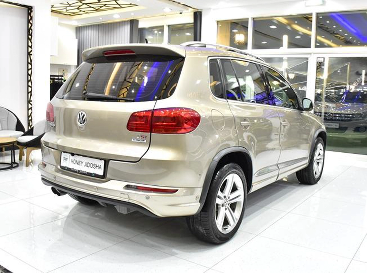 Volkswagen Tiguan R-Line ( 2016 Model ) in Beige Color GCC Specs-6-6