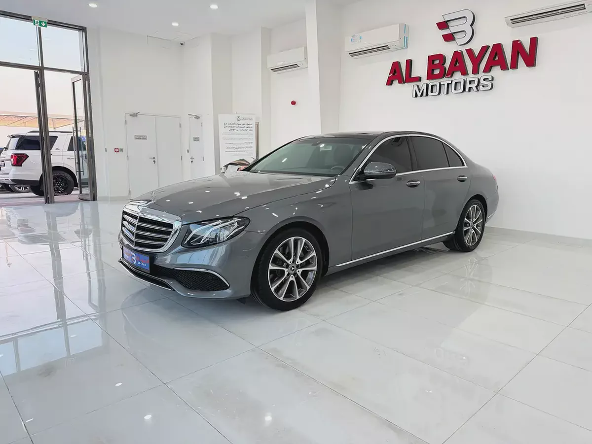 مرسيدس بنز E200 EMC رمادي /زعفراني 2020 خليجي-1-1