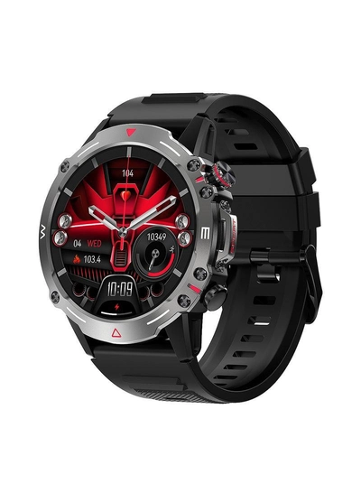 ARMFIT Hulk Smartwatch For Men, AMOLED Always On Display Bluetooth Calling Waterproof Fitness Watches Compatible With Android iOS Black-6