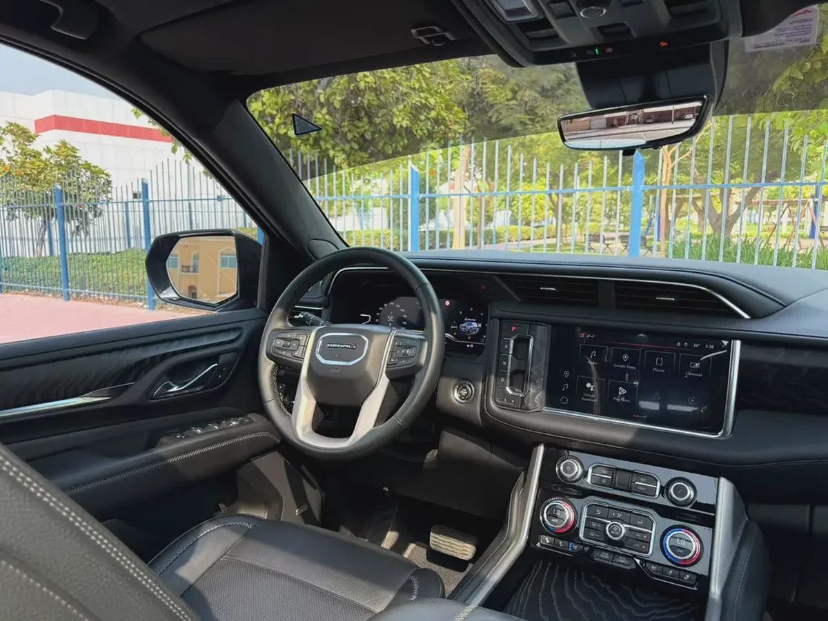 2023-GMC Yukon Denali-Full option-Black edition-Full Service History-Under Warranty-12-12