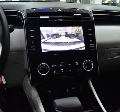 Hyundai Tucson ( 2023 Model ) in Grey Color GCC Specs-10