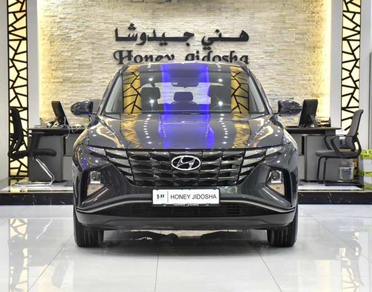 Hyundai Tucson ( 2023 Model ) in Grey Color GCC Specs