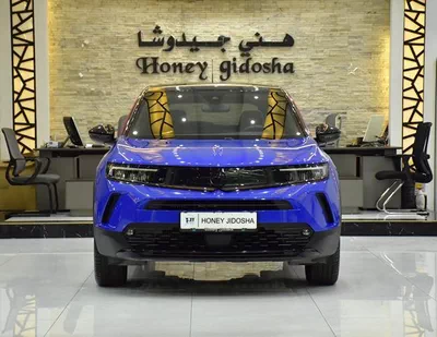 Opel Mokka 1.2L ( 2022 Model ) in Blue Color GCC Specs-0