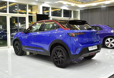 Opel Mokka 1.2L ( 2022 Model ) in Blue Color GCC Specs-2