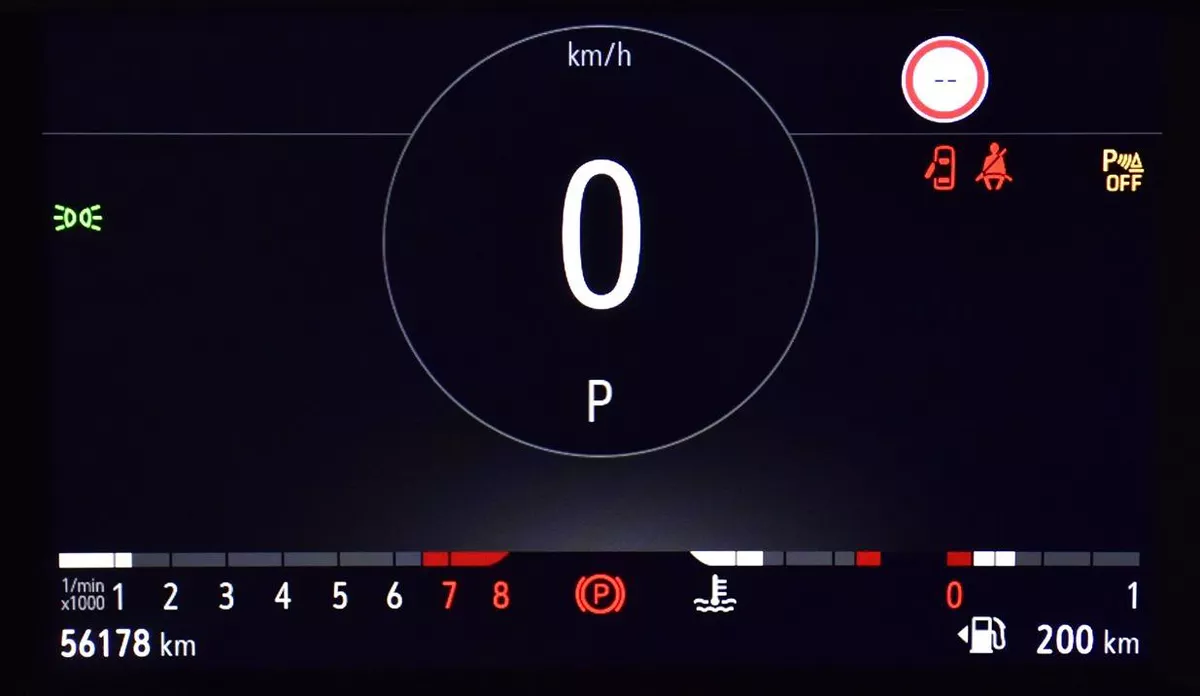 Opel Mokka 1.2L ( 2022 Model ) in Blue Color GCC Specs-4-4