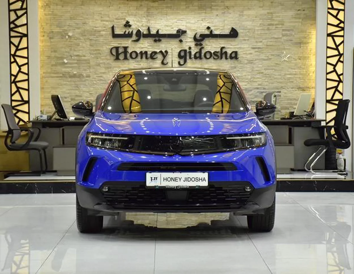 Opel Mokka 1.2L ( 2022 Model ) in Blue Color GCC Specs