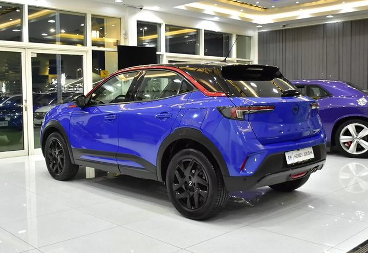 Opel Mokka 1.2L ( 2022 Model ) in Blue Color GCC Specs-2-2