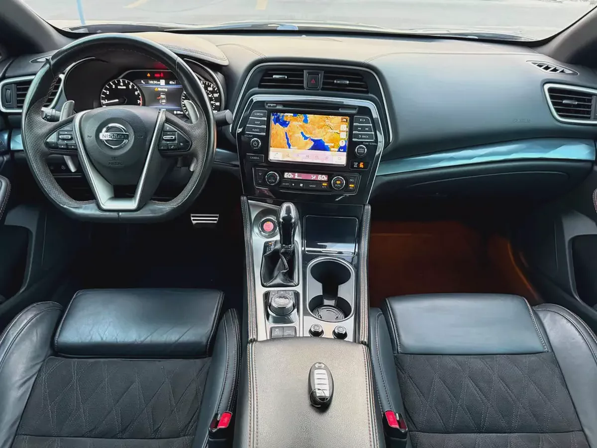 NISSAN - MAXIMA - SR - 2021 - BLACK EDITION - 3,5L - V6 - AMERICAN SPECS VERY GOOD CONDITION-9-9