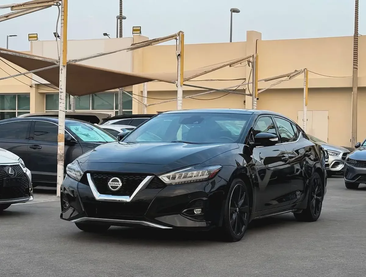 NISSAN - MAXIMA - SR - 2021 - BLACK EDITION - 3,5L - V6 - AMERICAN SPECS VERY GOOD CONDITION-1-1