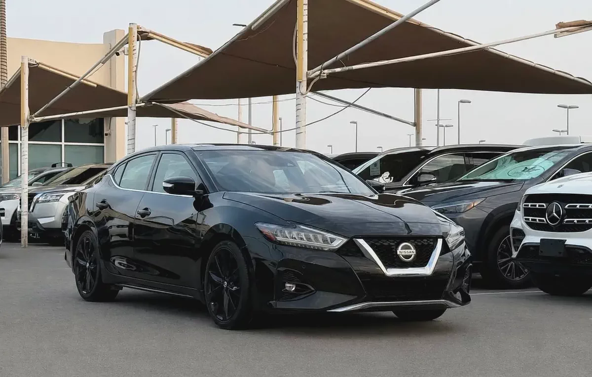 NISSAN - MAXIMA - SR - 2021 - BLACK EDITION - 3,5L - V6 - AMERICAN SPECS VERY GOOD CONDITION-2-2