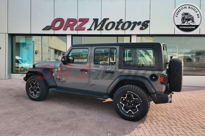 6 MOS WTY AND 2 YRS SP FROM OFFROAD-ZONE | 2021 JEEP WRANGLER 4DR SPORT GRAY | BANK FINANCE-3