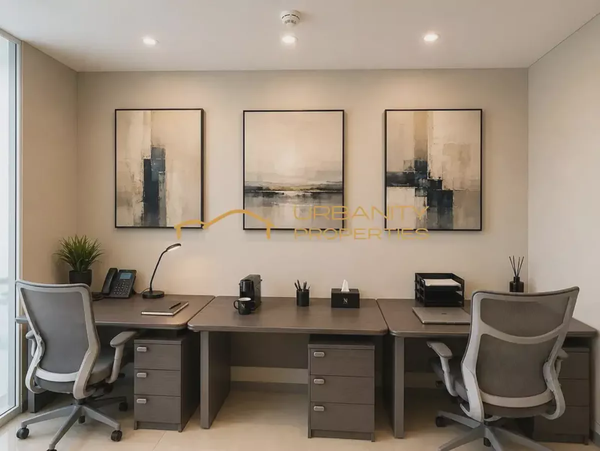 Furnished Office for Sale | The Binary | 867 Sq. Ft. | Rented | AED 3.7M-2-2