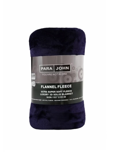 PARAJOHN Flannel Fleece Blanket Double (200x230) For All Season, Fluffy Blanket Warm Bed Throws For Sofa & Bed, Comfortable And Soft Double Flannel Fleece Blanket-0