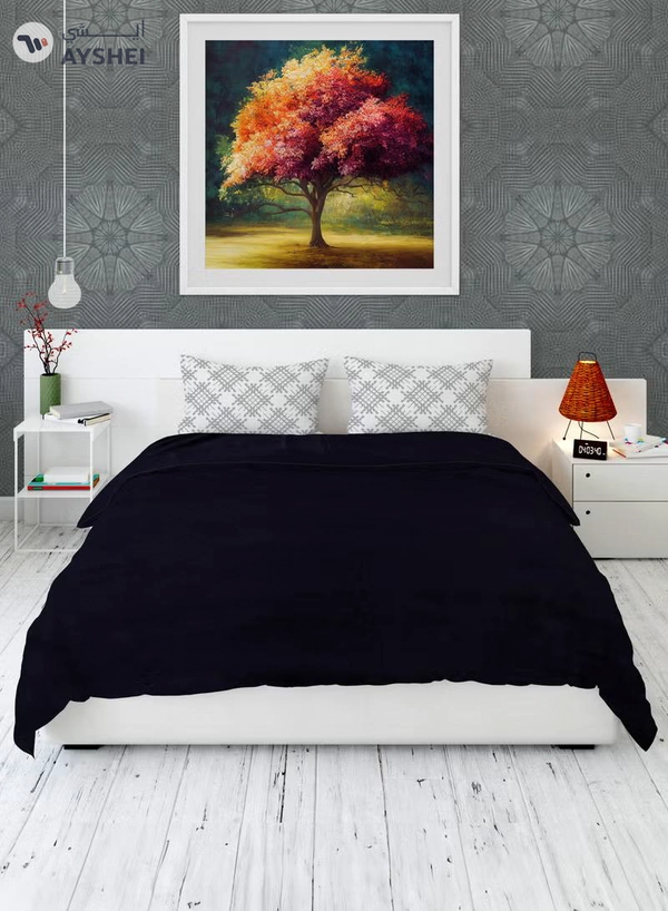 PARAJOHN Flannel Fleece Blanket Double (200x230) For All Season, Fluffy Blanket Warm Bed Throws For Sofa & Bed, Comfortable And Soft Double Flannel Fleece Blanket