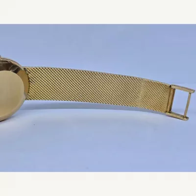 IWC Full Yellow Gold Vintage Silver Dial 35mm Used (Fair) | Year of production 2002 (Approximation) | No original box | No original papers-1