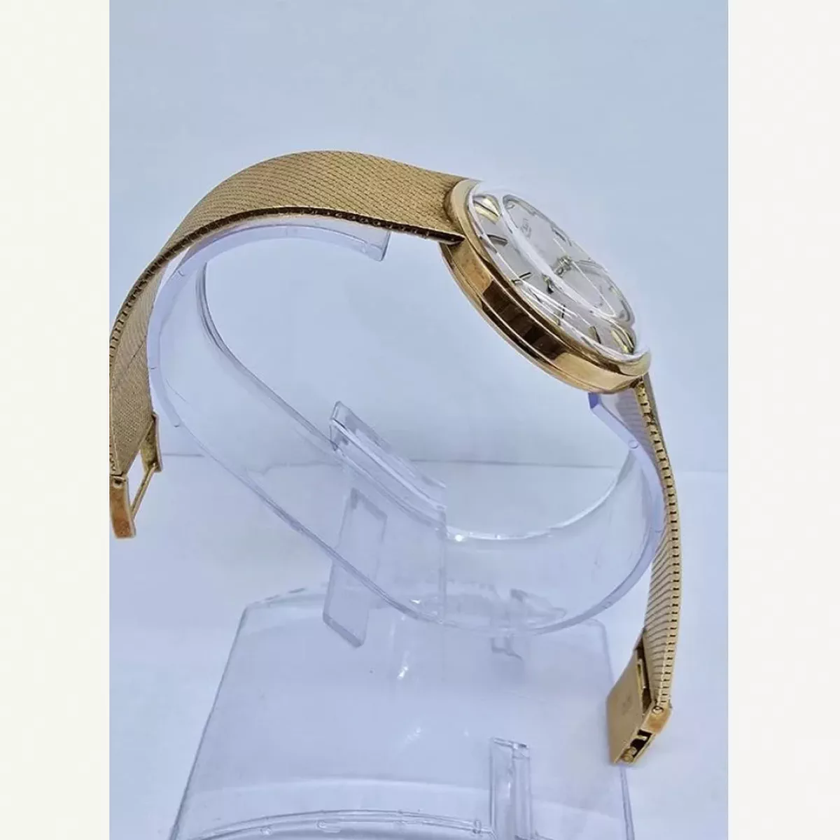 IWC Full Yellow Gold Vintage Silver Dial 35mm Used (Fair) | Year of production 2002 (Approximation) | No original box | No original papers-4-4