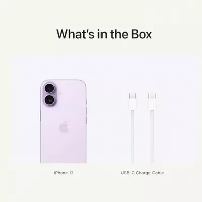 Apple iPhone 17 256GB Lavender 5G (eSim only) With FaceTime - International Version-1
