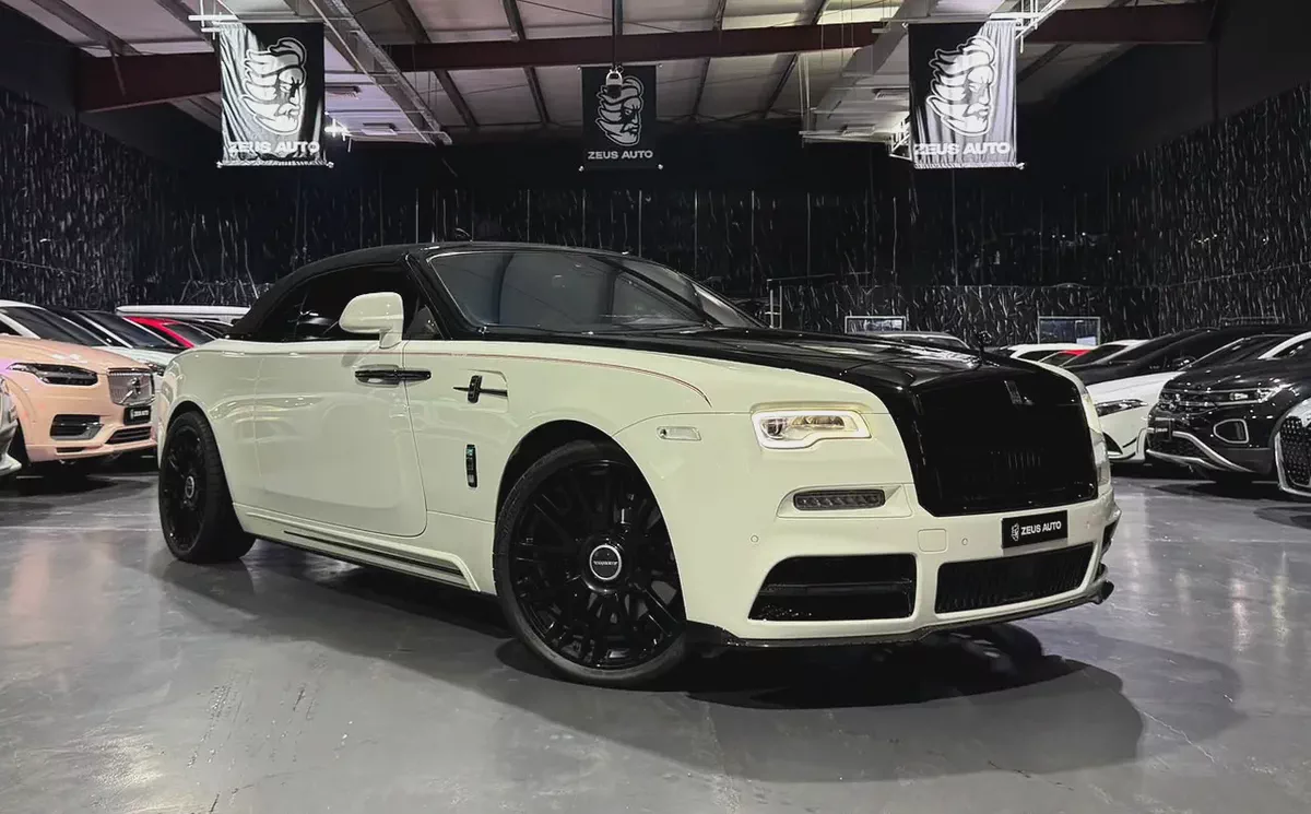 2017 Rolls-Royce Dawn Black Badge  | Mansory Package | European | Low Mileage | Soft Top Convertible-2-2