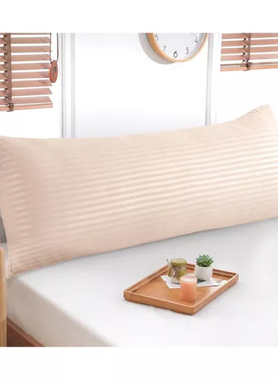 Eworld Premium Full Body Pillow for Adults, Ultra-Smooth Polyester Fiber, Breathable & Ideal for Side Sleepers, with Ultra-Soft Cotton Cover, Available in Multiple Colors, 120x45 cm-2