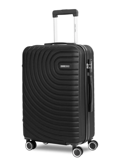 PARAJOHN Cabin Size 20-Inch ABS Lightweight Hardshell Luggage Trolley | carrying 2.5kg 4-Wheel Spinner Suitcase black-0