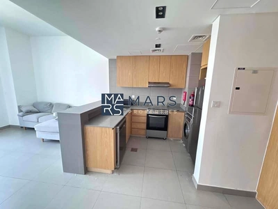 Spacious one bedroom with kitchen appliances pool view with all facilities in Al Mamsha-15
