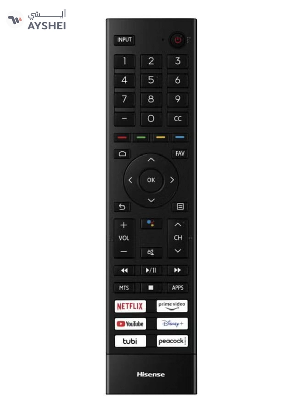 Hisense 55 UHD Smart TV 55A61G Black