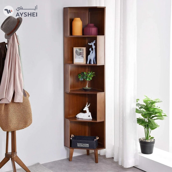 Balanbo Corner Book Cabinet