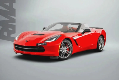 CASH ONLY: 189,000 AED | 2015 Chevrolet Corvette (C7) Stingray Convertible / Full Service History-0
