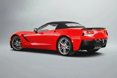 CASH ONLY: 189,000 AED | 2015 Chevrolet Corvette (C7) Stingray Convertible / Full Service History-1