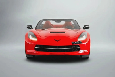CASH ONLY: 189,000 AED | 2015 Chevrolet Corvette (C7) Stingray Convertible / Full Service History-2