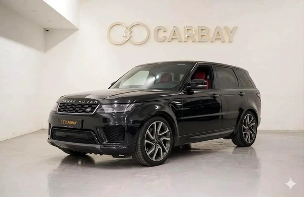 AED 1331 PM | RANGE ROVER SPORT ULTIMATE BLACK EDTION SE 2018 | 1 YEAR WARRANTY | GCC