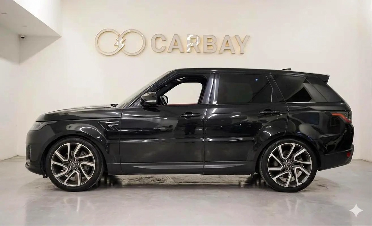 AED 1331 PM | RANGE ROVER SPORT ULTIMATE BLACK EDTION SE 2018 | 1 YEAR WARRANTY | GCC-5-5