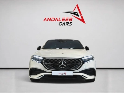 AED 4,620 P.M | 0% DOWN PAYMENT | MERCEDES-BENZ E300 | 2.0L TURBO MILD HYBRID – 258 HP | 2024 | GCC-2