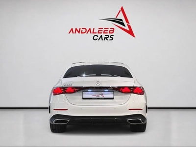 AED 4,620 P.M | 0% DOWN PAYMENT | MERCEDES-BENZ E300 | 2.0L TURBO MILD HYBRID – 258 HP | 2024 | GCC-4