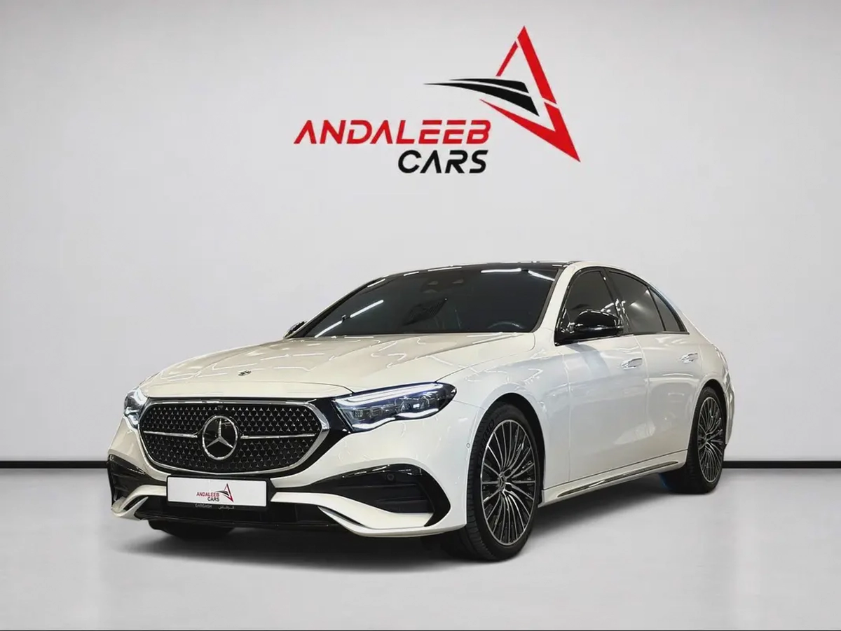 AED 4,620 P.M | 0% DOWN PAYMENT | MERCEDES-BENZ E300 | 2.0L TURBO MILD HYBRID – 258 HP | 2024 | GCC