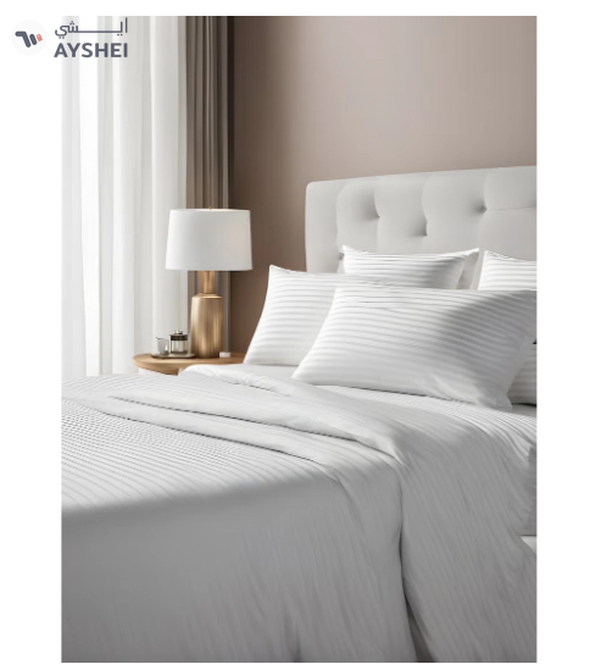 Raymond Home King Flat Sheet Bedsheet 300-1-1