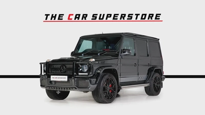 Mercedes Benz G63 AMG Night Package - GCC - Low mileage-3