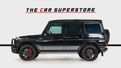 Mercedes Benz G63 AMG Night Package - GCC - Low mileage-4